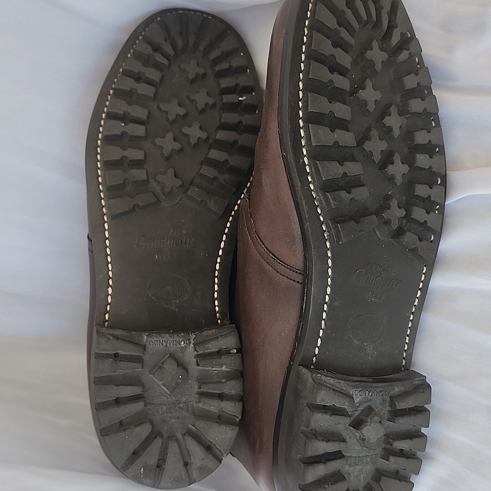 Dark Brown Itshide Commando Boots With Smooth Lea… - image 3